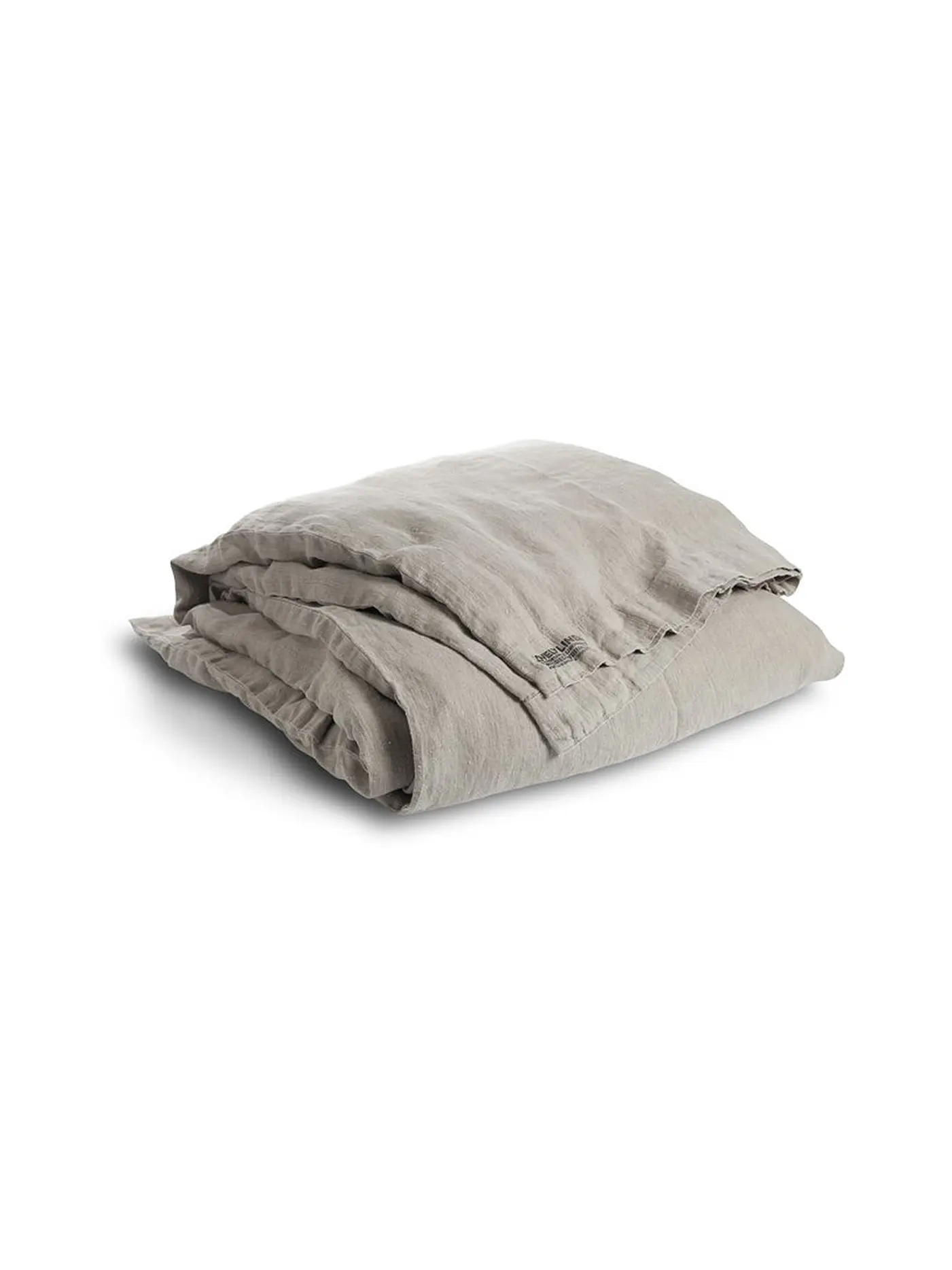 LOVELY LINEN | Leinen-Deckenbezug 135x200cm (Offwhite) | beige
